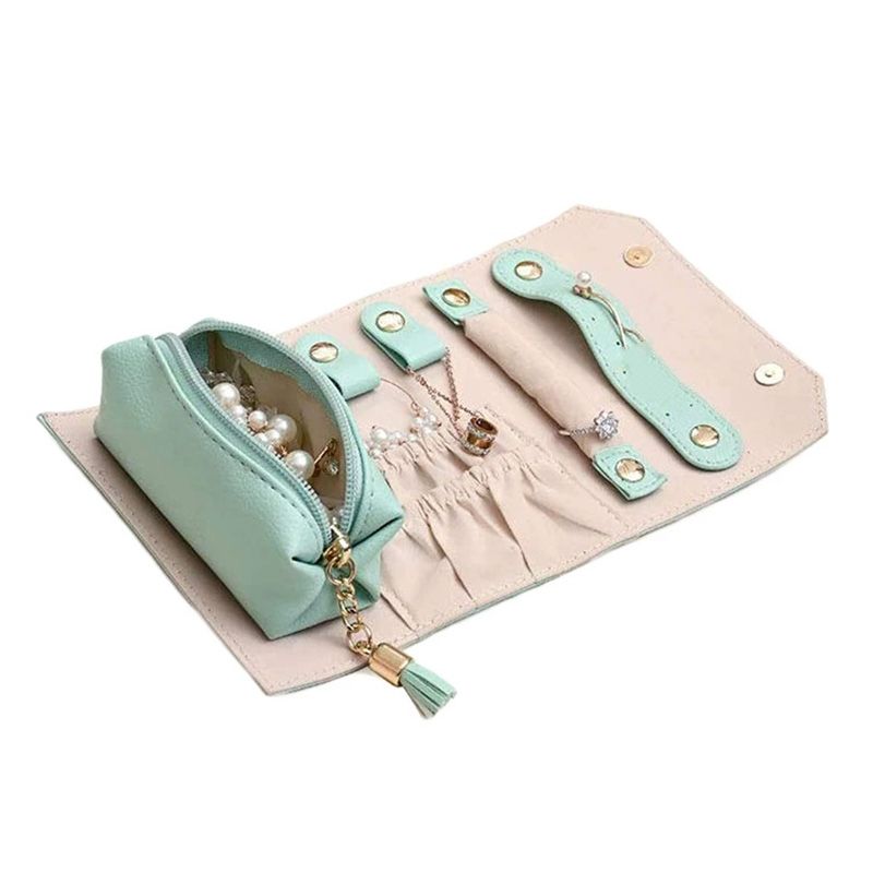 Mini Folding Jewelry Organizer Bag
