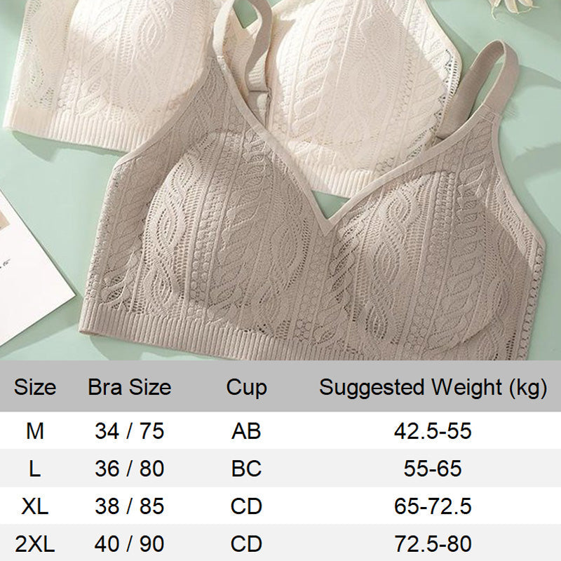 🔥Letzter Tag, um 1 zu kaufen und 1 gratis zu bekommen 🔥Bequemer und praktischer BH aus Stretch-Spitze!